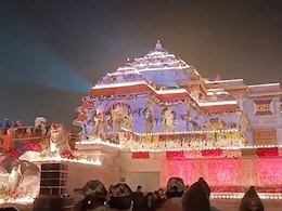 Video: Ram Temple Illuminated, Decorated Ahead Of 'Pran Pratishtha' Ceremony Video: Ram Temple Illuminated, Decorated Ahead Of 'Pran Pratishtha' Ceremony