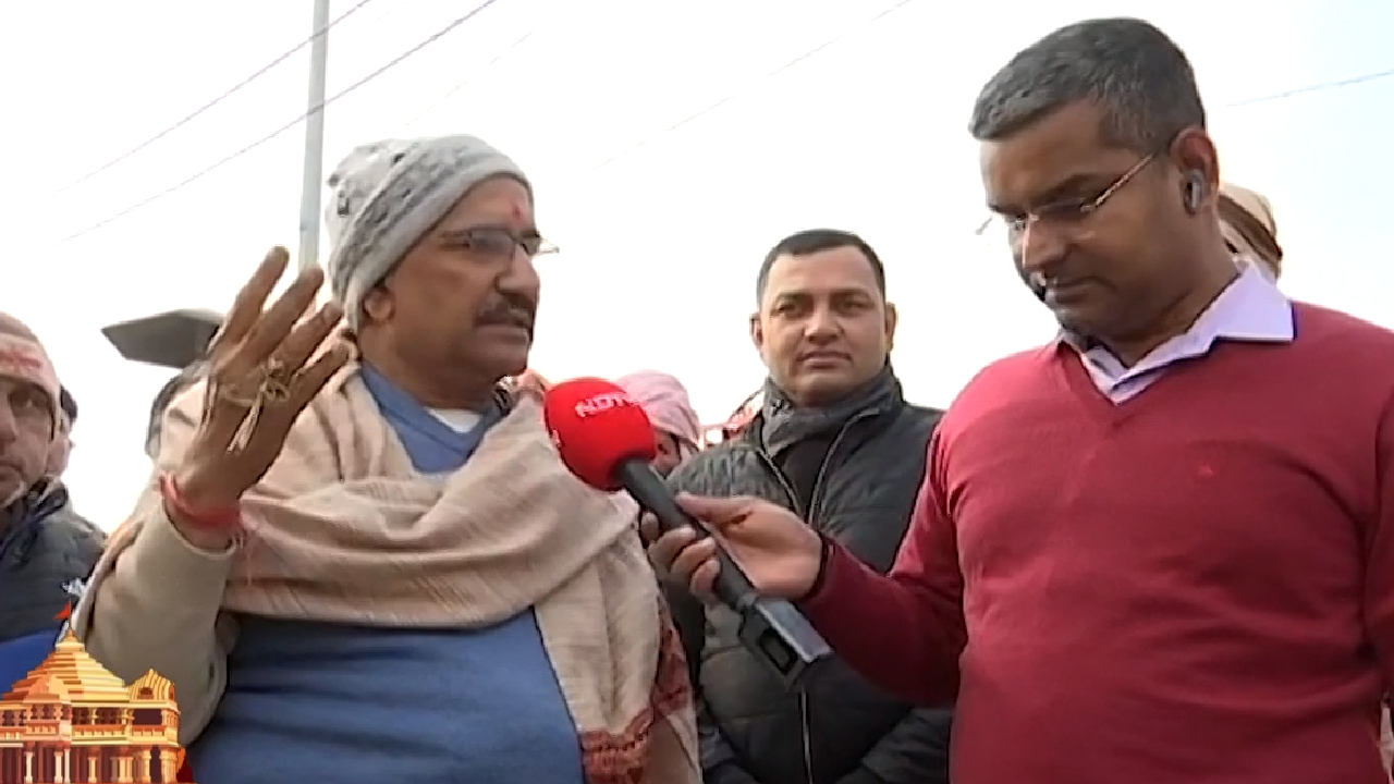 राम मंदिर प्राण प्रतिष्ठा के मुख्य यजमान अनिल मिश्रा से NDTV की खास बातचीत