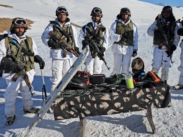 Indian Army's Avalanche Rescue Prowess On Snow-Capped Mountains