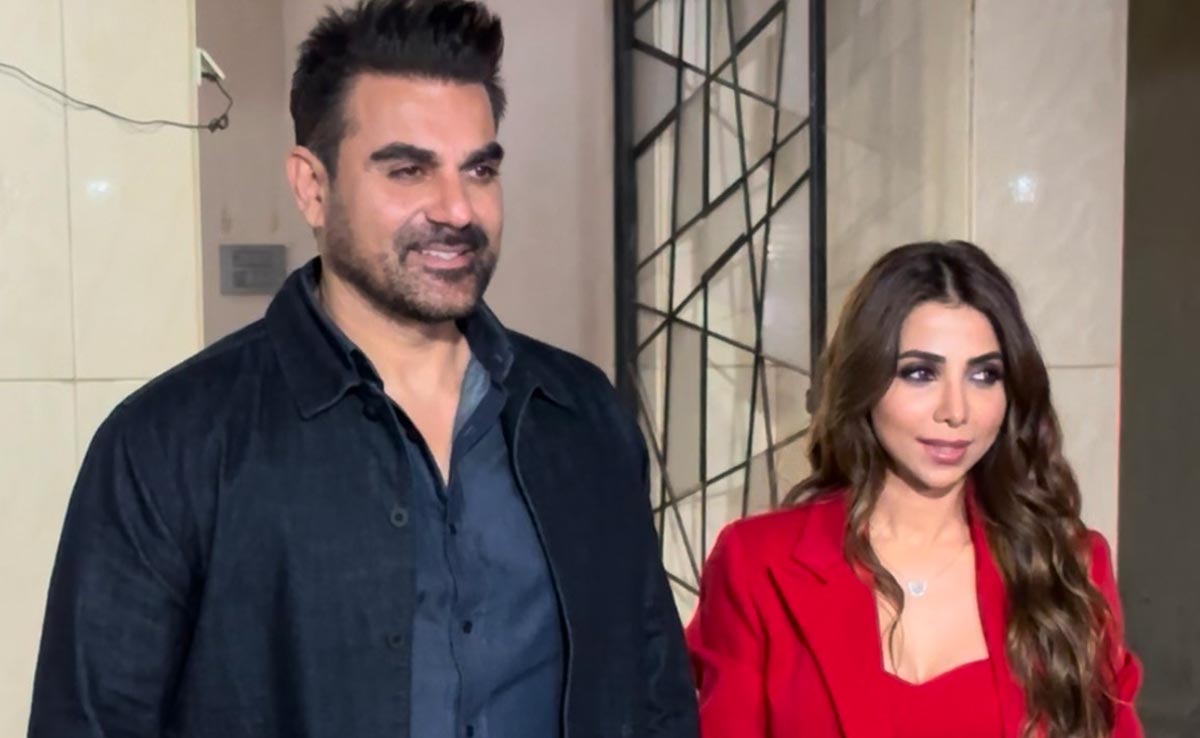 Arbaaz And Sshura Khan's Monochrome Couple Magic Streak Continues In Chic Outfits At Her Birthday Bash