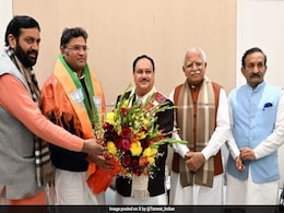 Days After Quitting AAP, Haryana Leader Ashok Tanwar Joins BJP Days After Quitting AAP, Haryana Leader Ashok Tanwar Joins BJP