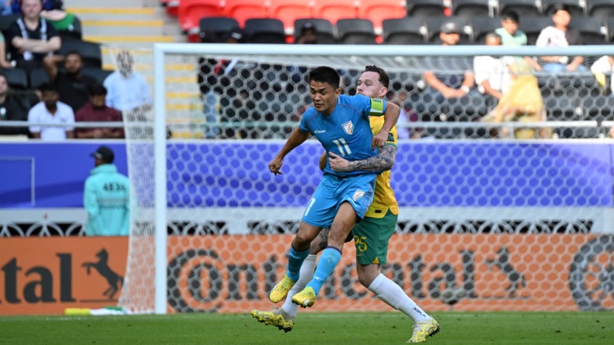 India vs Australia AFC Asian Cup Live Score: Australia Take The Lead vs India After Gurpreet Singh Sandhu’s Howler | Football News