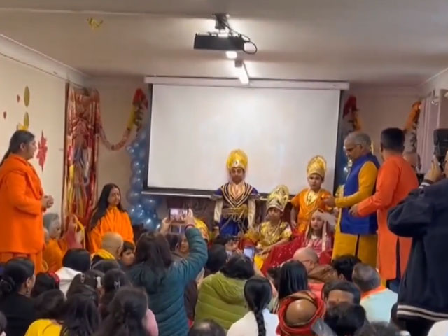 Celebrations At London Ashram Ahead Of Ram Temple Event