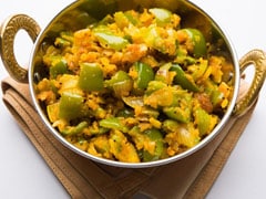Maharashtrian Peeth Perun Bhaji