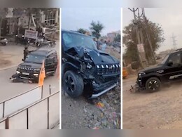 स्कॉर्पियो ने पहले मारी मोटर साइकिल को मारी टक्कर, फिर घसीटते ले गया बाइक स्कॉर्पियो ने पहले मारी मोटर साइकिल को मारी टक्कर, फिर घसीटते ले गया बाइक