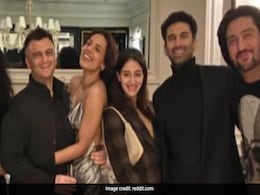 Viral Pic Of Ananya Panday And Aditya Roy Kapur At New Year Party In London Viral Pic Of Ananya Panday And Aditya Roy Kapur At New Year Party In London
