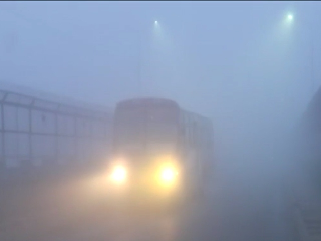 Cold Wave Continues Grip In Delhi, Minimum Temperature At 7.3 Degrees