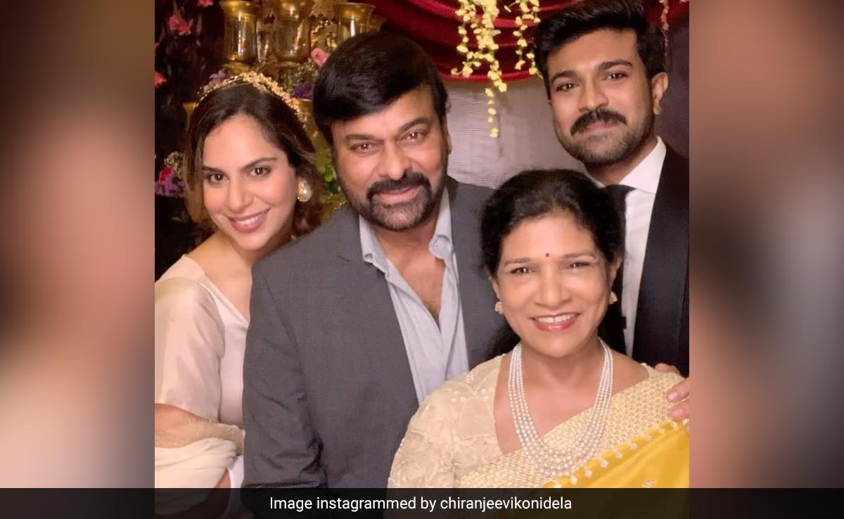 Chiranjeevi "Impeccable Citizen Of Great Nation": Ram Charan, Upasana On Padma Honour