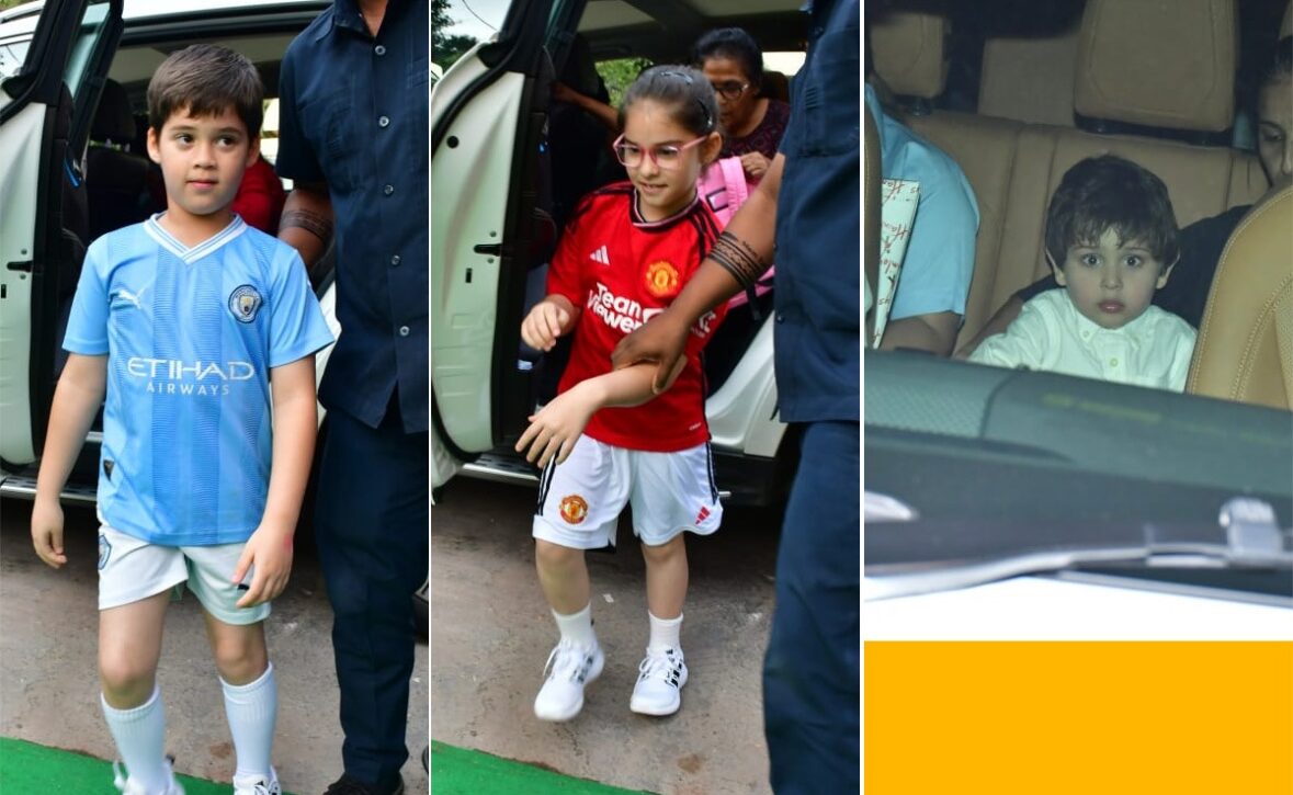 In Pics: Kareena Kapoor's Son Jeh, Karan Johar's Kids Yash-Roohi And Others At Ektaa Kapoor's Son Ravie's Birthday Party