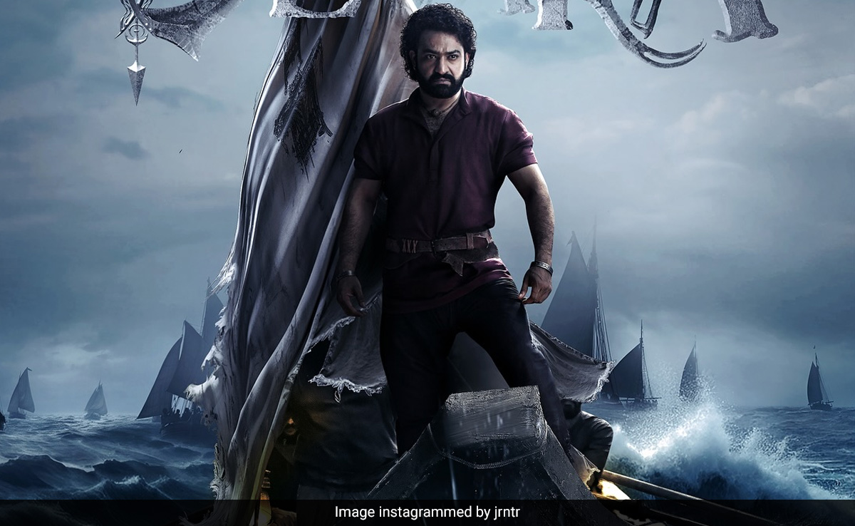 <I>Devara</I> New Poster: Jr NTR's Film's First Glimpse To Be Out On This Date