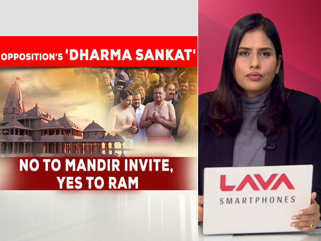 Scared Of Scaring Ram Bhakts? Opposition Tries Tight-Rope Tricks