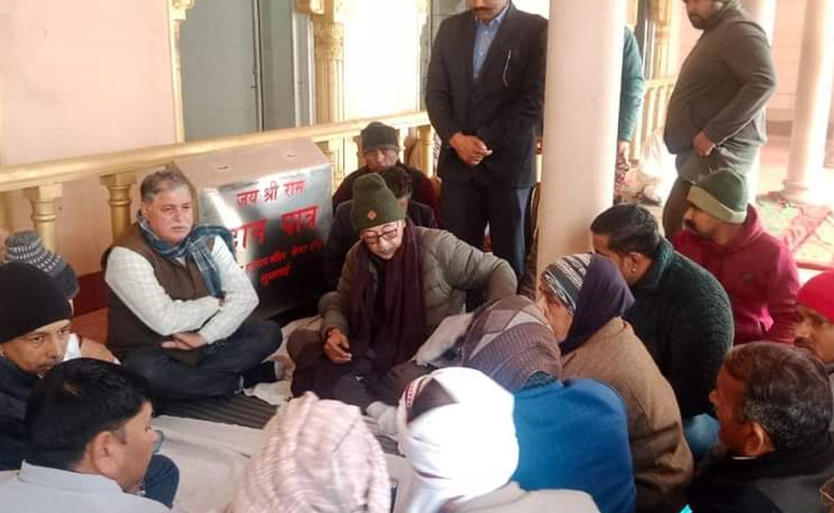 जाट आरक्षण आंदोलन: महापड़ाव को लेकर कांग्रेस के पूर्व मंत्री विश्वेंद्र सिंह ने कही ये बड़ी बात