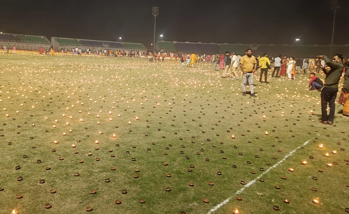 अयोध्या में राम मंदिर की प्राण प्रतिष्ठा के बाद भगवान राम के ननिहाल में मनी दिवाली, अकेले रायपुर में जलाए गए 11 लाख दिए