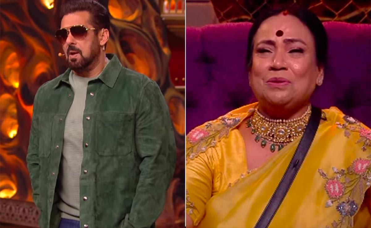 <i>Bigg Boss 17</i>: Salman Khan Gives Vicky Jain's Mother An Earful For Comments About Ankita Lokhande