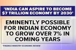 India "Can Aspire" To Reach $7 Trillion Economy By 2030: Finance Ministry India "Can Aspire" To Reach $7 Trillion Economy By 2030: Finance Ministry