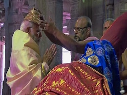 PM Modi Offers Prayers At Tamil Nadu's Sri Ranganathaswamy Temple PM Modi Offers Prayers At Tamil Nadu's Sri Ranganathaswamy Temple