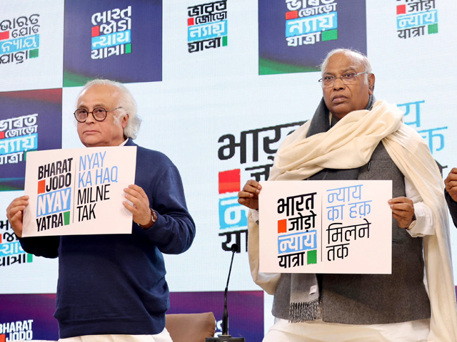 Congress Reveals Slogan, Logo For 'Bharat Jodo Nyay Yatra'