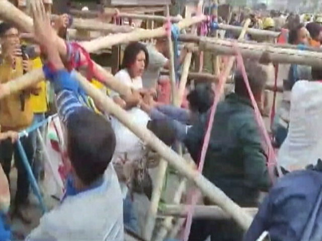 Violence During BJP Protest In Bengal's Barrackpore