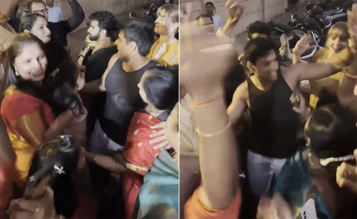 Ira Khan-Nupur Shikhare's Wedding: Groom-To-Be, His Family Dance To The Beats Of <i>Dhol</i>