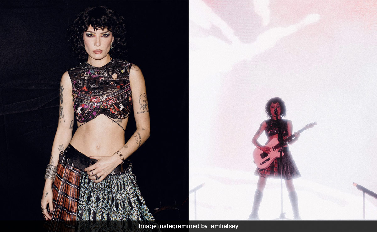 Halsey's Fusion Boho Outfit For Lollapalooza India Was Truly Made In India