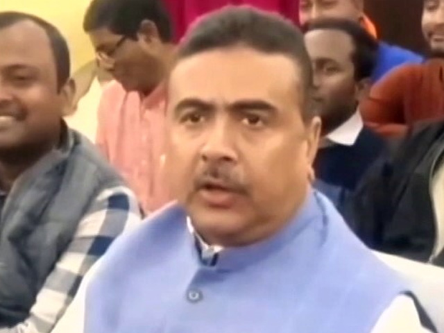 BJP Leader Suvendu Adhikari's Slur For Rahul Gandhi Sparks Row In Bengal
