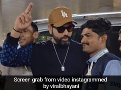 Watch: Fans Take Selfies As Rohit Sharma Looks Uber Cool On Return From South Africa