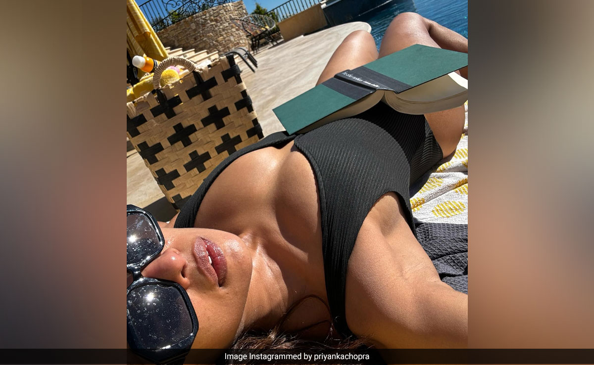 The Beaches Of Cabo Are Looking Fantastic And Priyanka Chopra In A Stunning Black Swimsuit Is The Reason Why