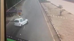 On Camera, Cop Hit By Speeding Car At Punjab Checkpost, Flung In Air