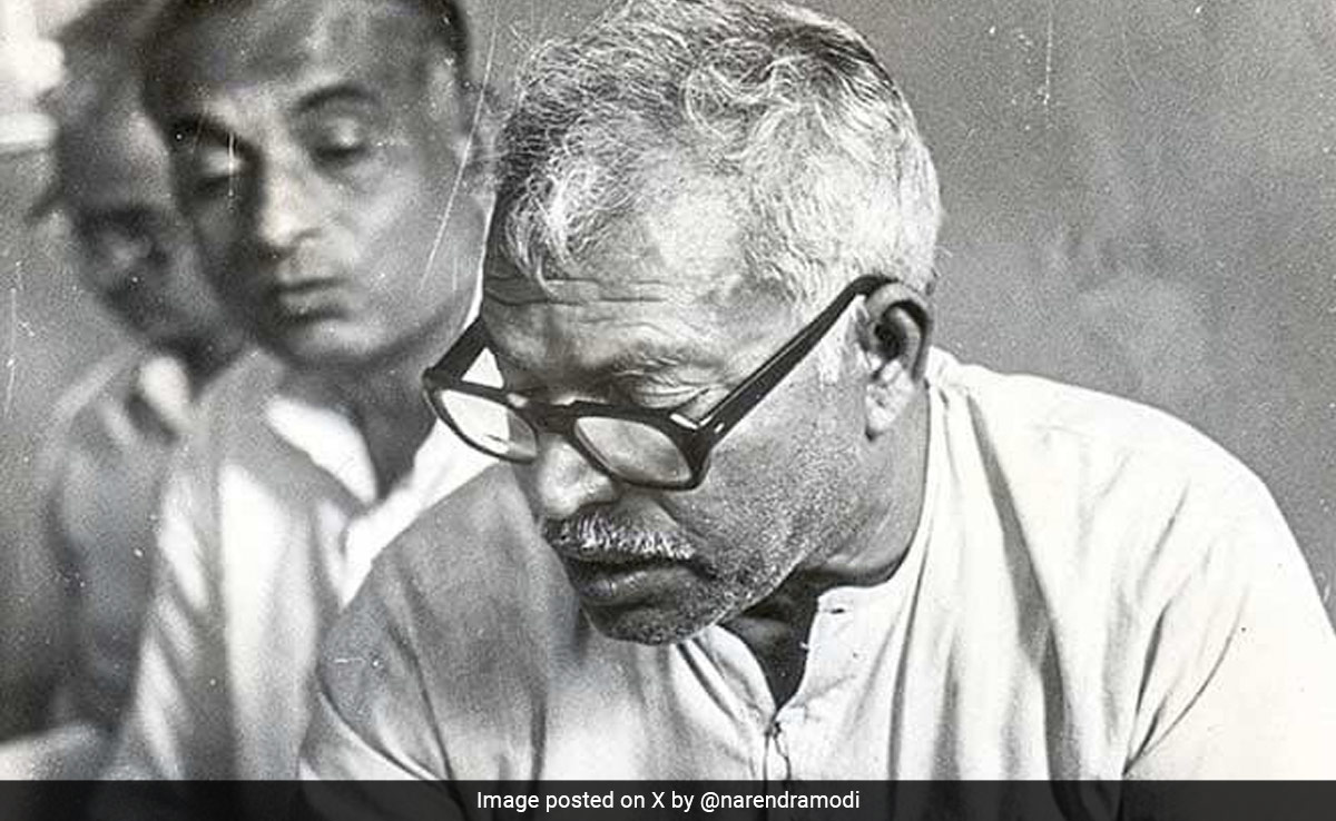 "I Have Much To Thank Him For": PM's Praise For Karpoori Thakur