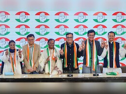 Ex-Odisha Chief Minister Rejoins Congress Along With Wife, Son