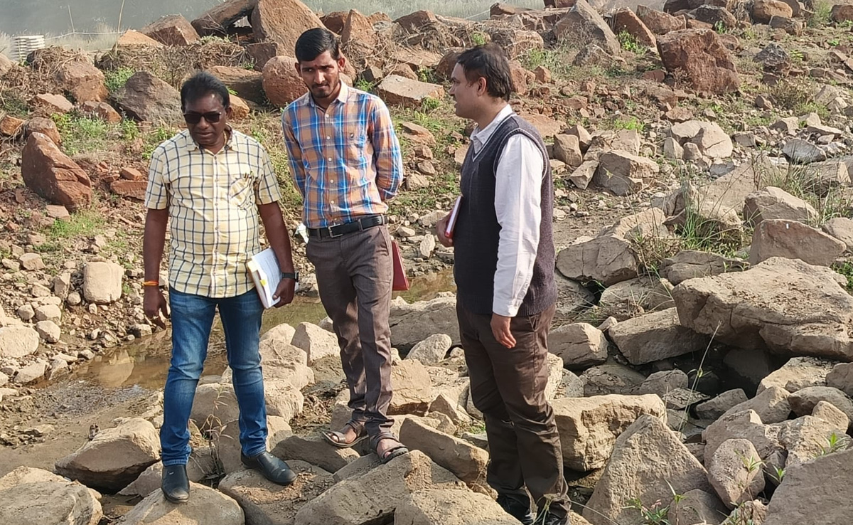 सुपेबेड़ा जल प्रदाय योजना के लिए PHE विभाग और NIT रायपुर ने किया सर्वे, तेल नदी की जुटाई जानकारी