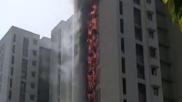 Massive Blaze At Mumbai High-Rise, 6 Floors On Fire