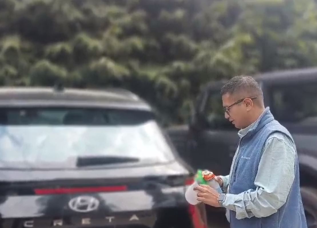 Assam Doctor On Mission To Distribute 8,000 Car Stickers Ahead Of Ram Temple Consecration