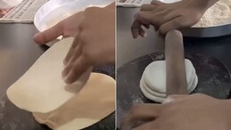 Viral Video Shows Genius Hack To Roll Five Rotis At Once, Gets Over 7 Million Views