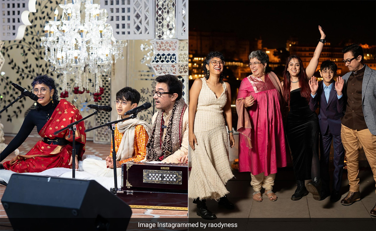 Kiran Rao Posts Pics With Reena Dutta, Aamir Khan And Family From Ira-Nupur's "Super Fun Wedding"