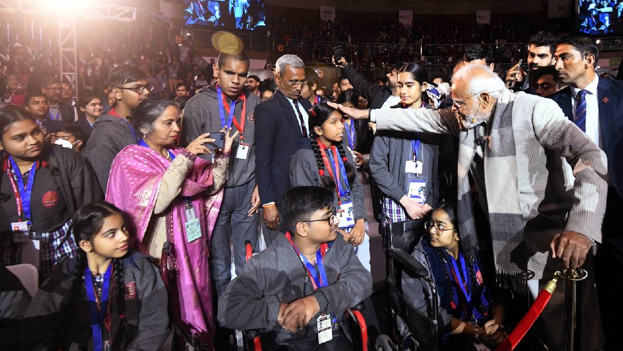 Pariksha pe Charcha कार्यक्रम में बच्चों ने ऐसे जीता पीएम मोदी का दिल