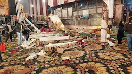 Video: Stage Collapses At Singer B Praak's Event At Delhi Temple, 1 Dead