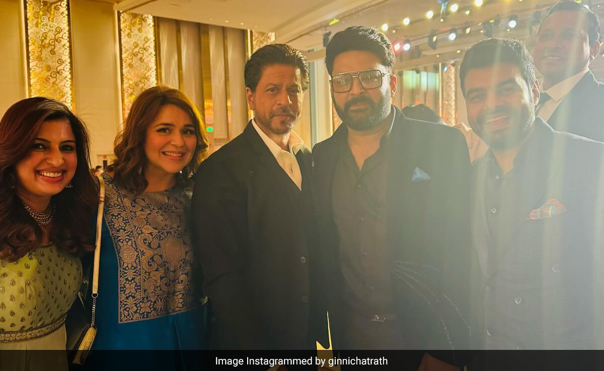 Ginni Chatrath's "Dream Come True" Moment With Shah Rukh Khan And Husband Kapil Sharma