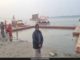"Experienced Tranquillity": PT Usha Visits Sarayu River Ahead Of Ram Temple Event "Experienced Tranquillity": PT Usha Visits Sarayu River Ahead Of Ram Temple Event