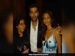 Gauri Khan With Friends Karan Johar And Kaajal Anand In A Throwback Gem From Their "30s" Gauri Khan With Friends Karan Johar And Kaajal Anand In A Throwback Gem From Their "30s"