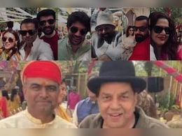 उदयपुर में धर्मेंद्र की नातिन की शादी सेरेमनी, हल्दी और संगीत में देओल परिवार ने खूब किये मजे उदयपुर में धर्मेंद्र की नातिन की शादी सेरेमनी, हल्दी और संगीत में देओल परिवार ने खूब किये मजे