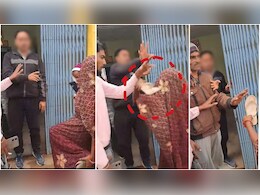 महिला ने उतारी चप्पल और कर दी सरपंच की पिटाई, कहा, 'फोन पर करता था...', देखें VIDEO महिला ने उतारी चप्पल और कर दी सरपंच की पिटाई, कहा, 'फोन पर करता था...', देखें VIDEO