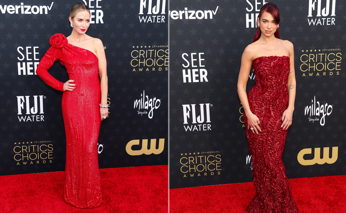 Critics Choice Awards 2024: From Dua Lipa To Margot Robbie, Celebrities Ruled The Red Carpet With The Hottest Fashion Trends Of The Season