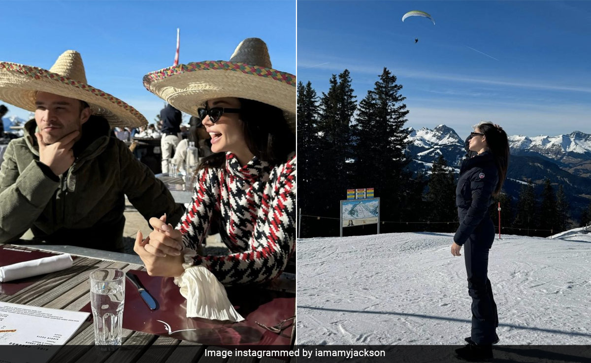 Amy Jackson's Travel Guide To Gstaad Includes More Than Just Her Snowy Proposal To Ed Westwick