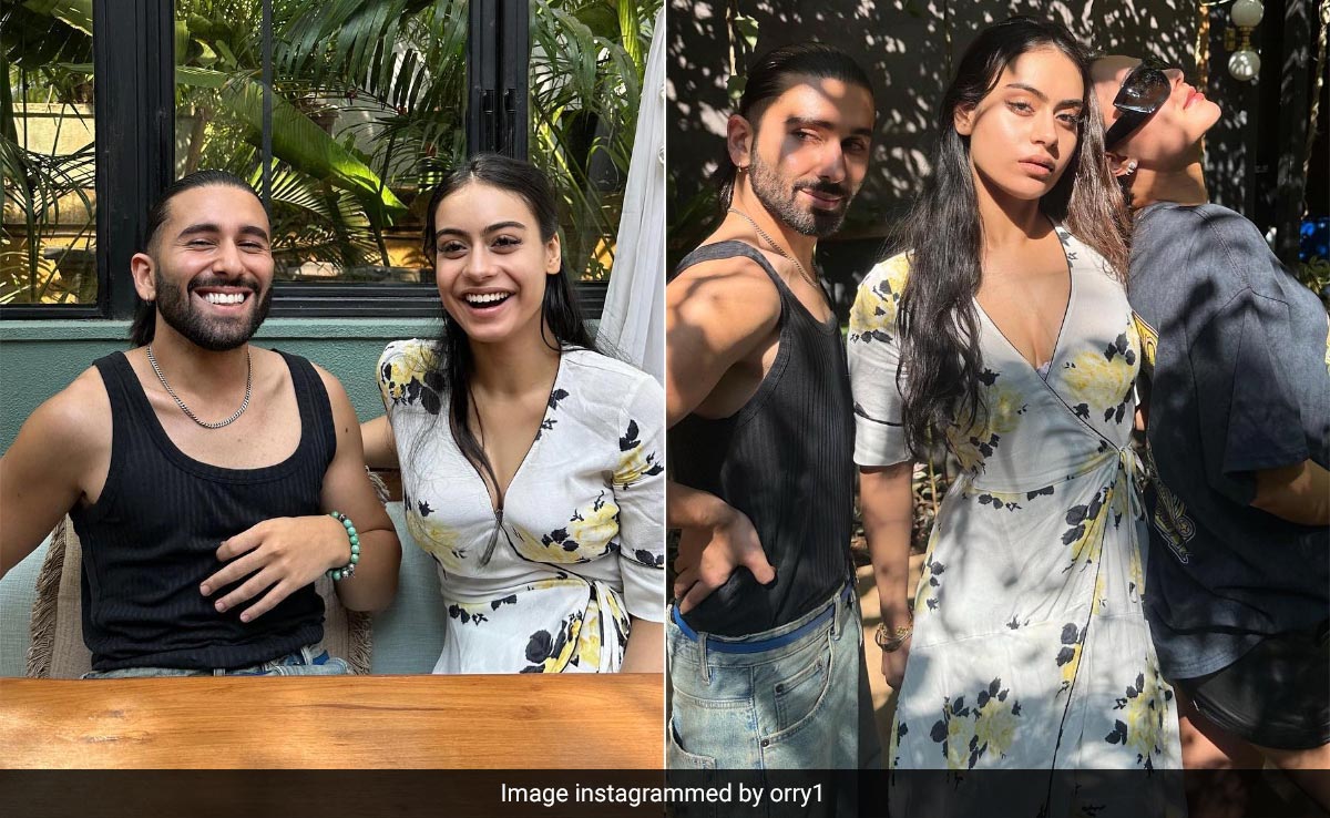 It Was A Happy, Floral And Sustainable New Year For Nysa Devgan In A Summer Dress