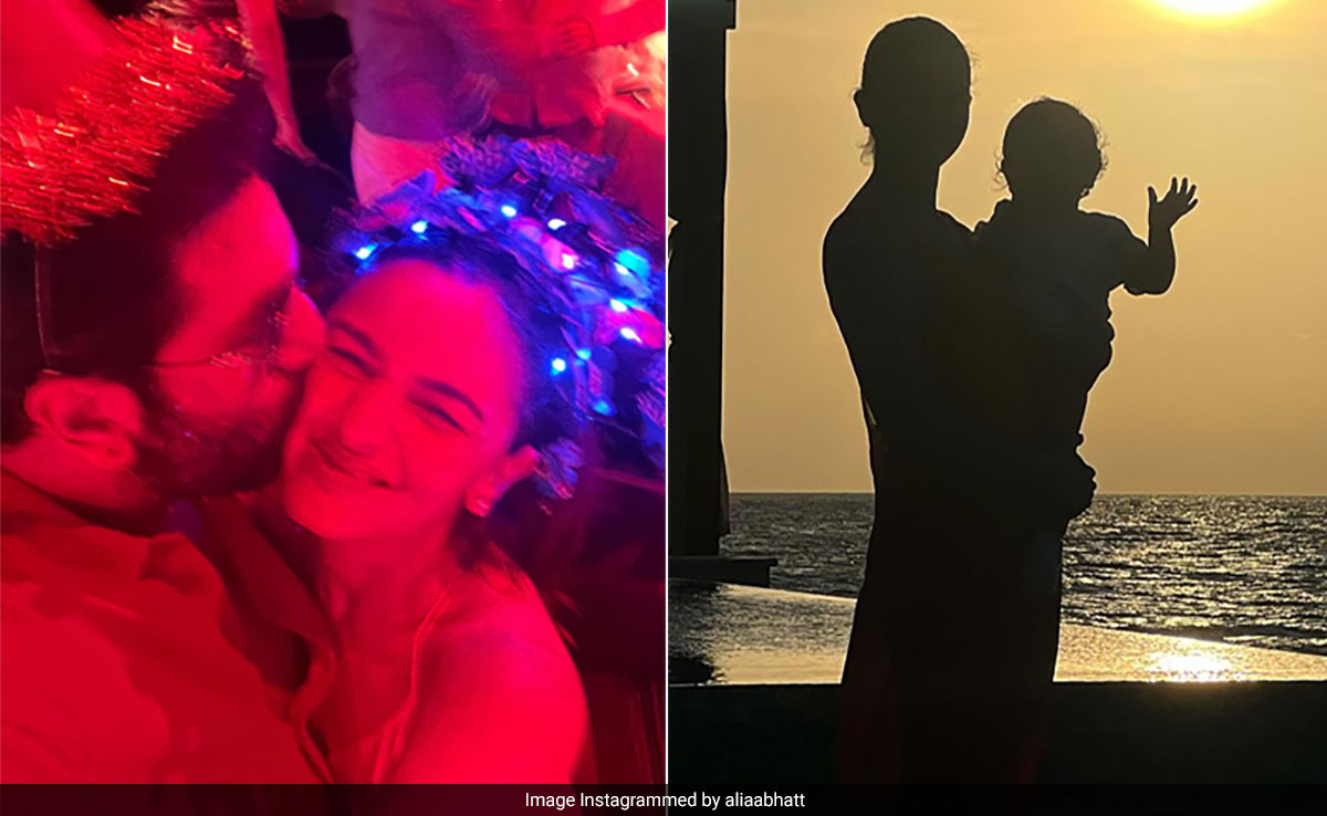 Alia Bhatt, Ranbir Kapoor And Daughter Raha Kapoor Ring In 2024 On A "Wholesome And Soul-Some" Beach Holiday