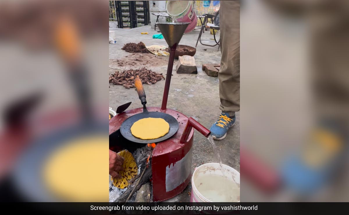 बड़े काम का है ये देसी चूल्हा, वायरल वीडियो देख आप भी कहेंगे- जोरदार है दिमाग