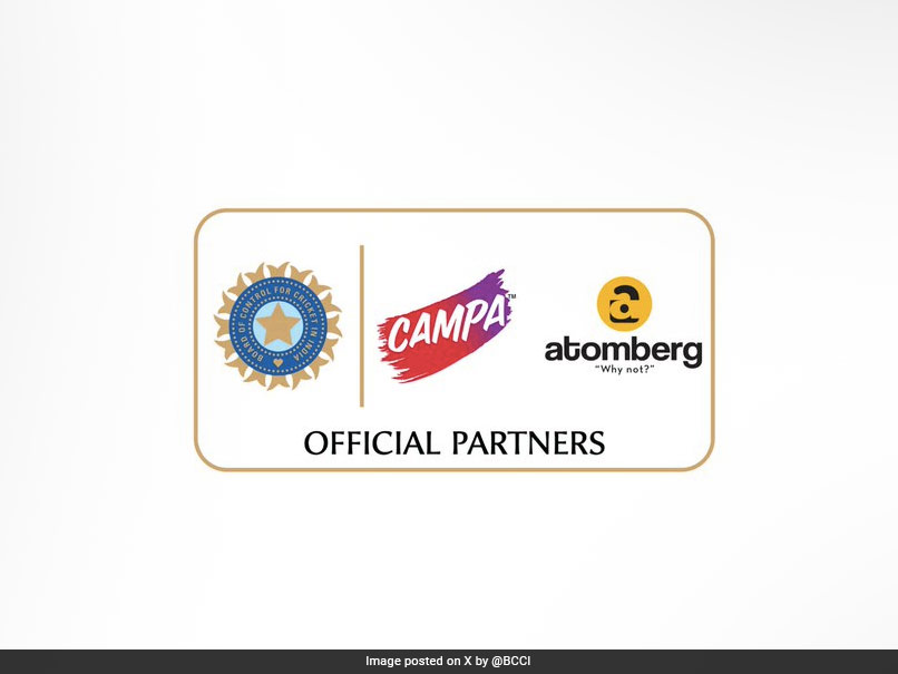 BCCI Announces Campa, Atomberg Technologies As Official Partners For India Home Season 2024-26