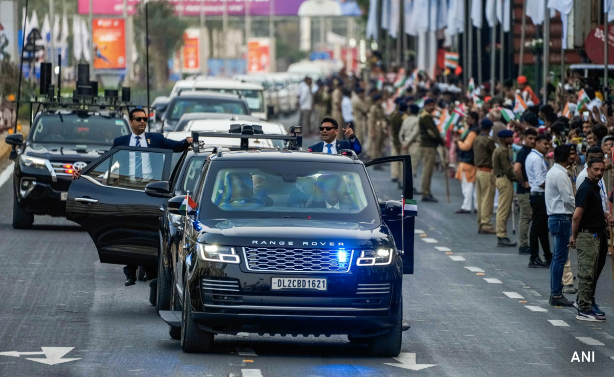 Watch: PM Modi Holds Roadshow With UAE President In Ahmedabad