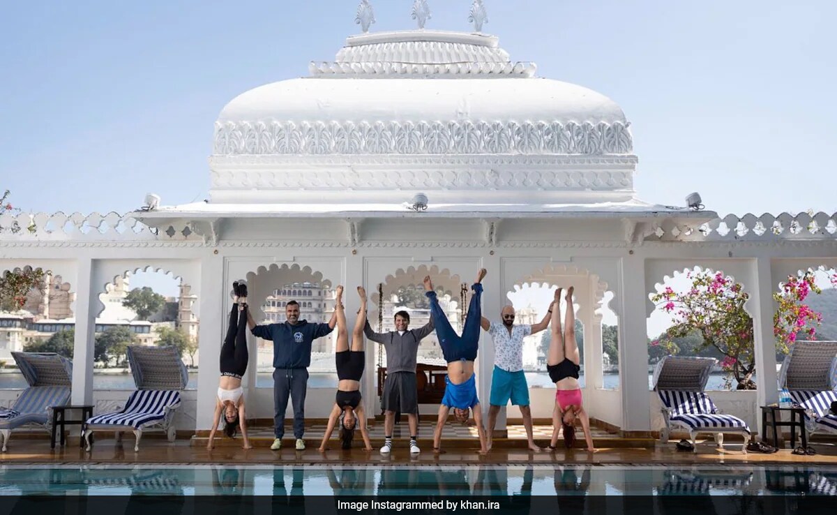 Of Wedding And Workouts: Inside Ira Khan And Nupur Shikhare's Udaipur Festivities
